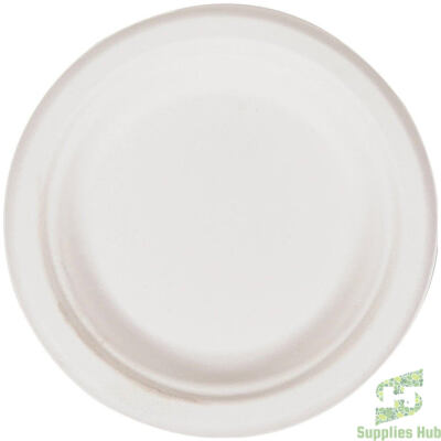 10" Bagasse Dinner Plates | 500 Pcs