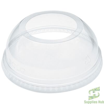 12-24oz 98 mm, dome lid with wide
open hole sized for spoon | 1000 Pcs