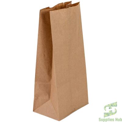 Paper Bags - Brown  #10 - 10LB ,Bundle | 500 Pcs