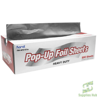 Aluminium Pop Up Sheets - 12"x10.75" | 500 Pcs