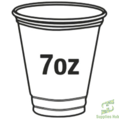 7oz Clear PET Cup | 1000 Pcs